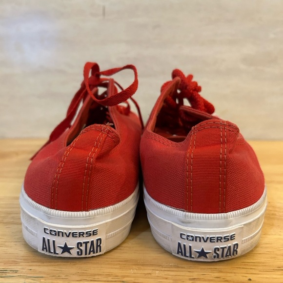 Converse Chuck Taylor All Star II Ox, Salsa Red, Men's - Picture 4 of 15